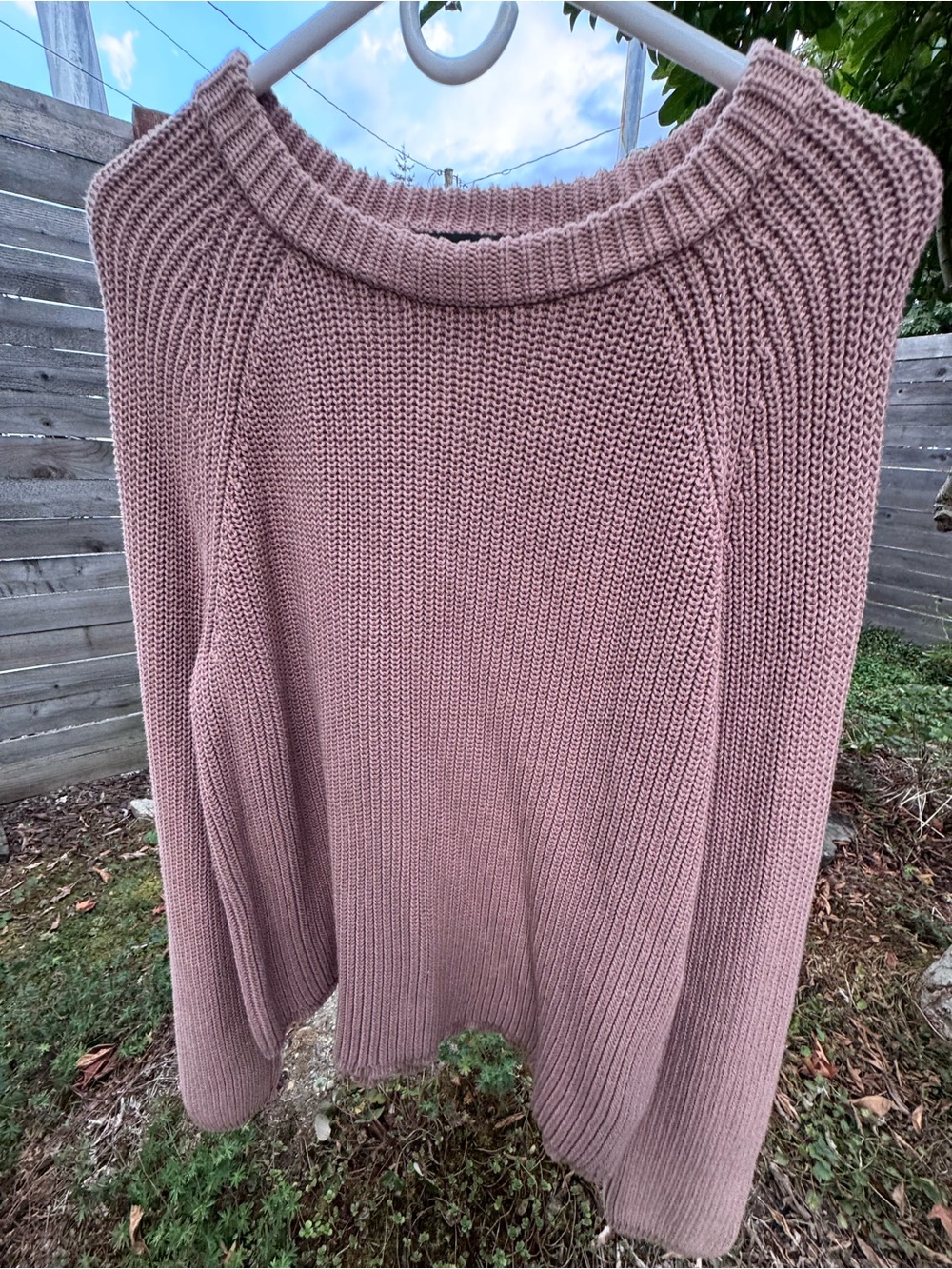 EUC Jenni Kayne Fisherman Sweater L